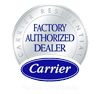 carrier authorized dealer grpahic
