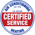 Certified Service logo