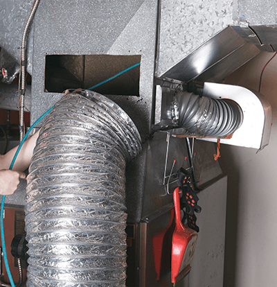 duct work in residential home