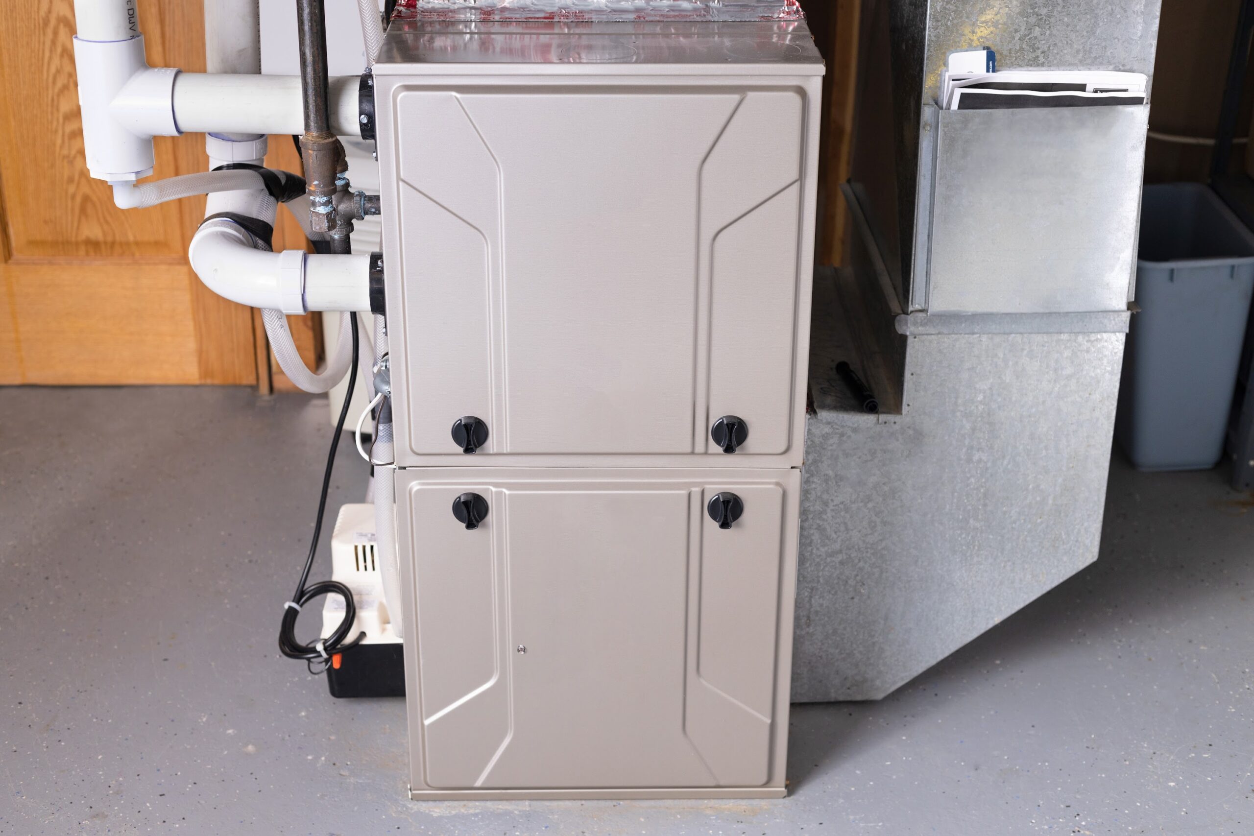 new gas furnace installation